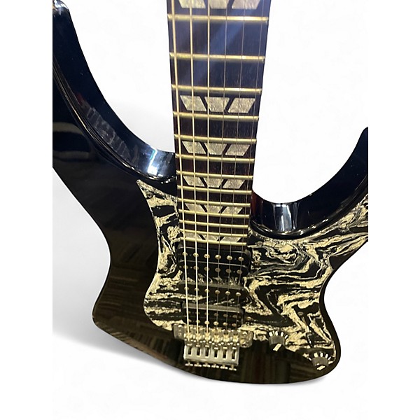 Used Yamaha RGZ321P Black Solid Body Electric Guitar