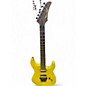 Used Dean Modern 24 Neon Yellow Solid Body Electric Guitar