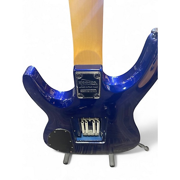 Used Kramer Baretta Blue Solid Body Electric Guitar