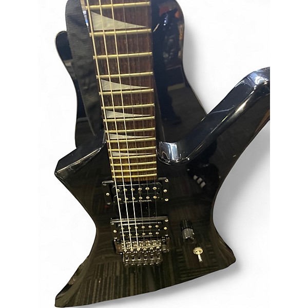 Used Jackson KE3 KELLY Black Solid Body Electric Guitar