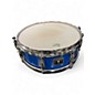 Used Gretsch Drums 14in vinnie colaiuta signature snare cobalt blue Drum thumbnail