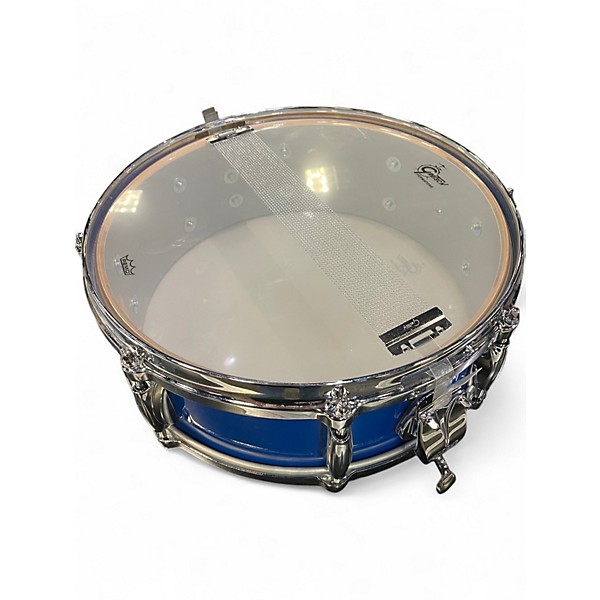 Used Gretsch Drums 14in vinnie colaiuta signature snare cobalt blue Drum