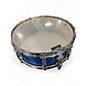 Used Gretsch Drums 14in vinnie colaiuta signature snare cobalt blue Drum