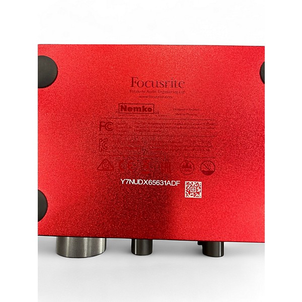 Used Focusrite Scarlett Solo Audio Interface