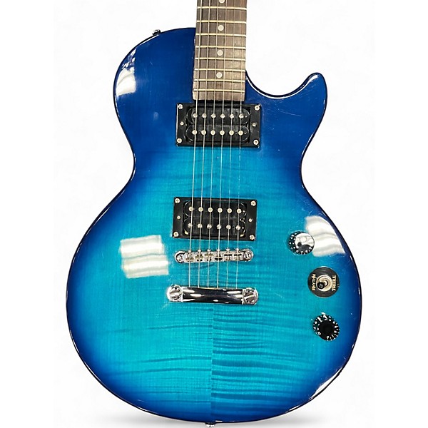 Used Epiphone Les Paul Special II BLUE FLAME Solid Body Electric Guitar