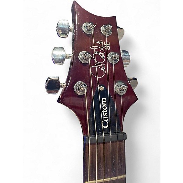 Used PRS SE Custom 24 2 Color Sunburst Solid Body Electric Guitar