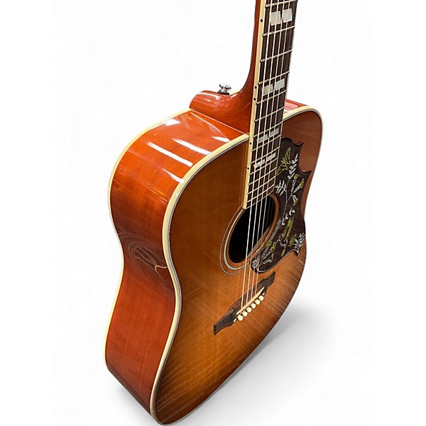 Used 2013 Gibson Hummingbird Cherry Sunburst Acoustic Electric Guitar