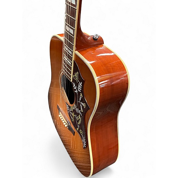 Used 2013 Gibson Hummingbird Cherry Sunburst Acoustic Electric Guitar