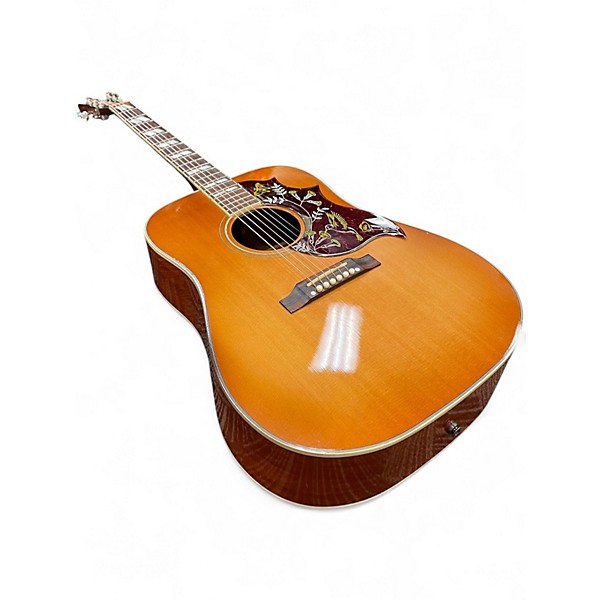 Used 2013 Gibson Hummingbird Cherry Sunburst Acoustic Electric Guitar