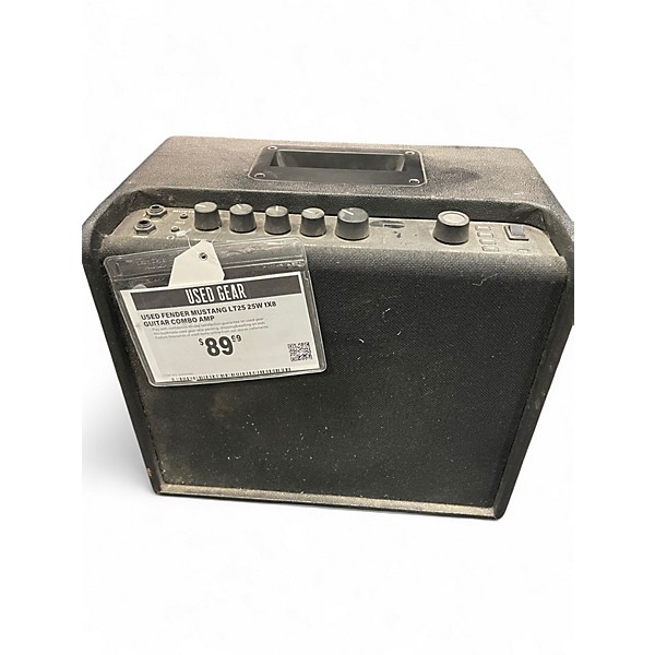 Used Fender Mustang LT25 25W 1x8 Guitar Combo Amp