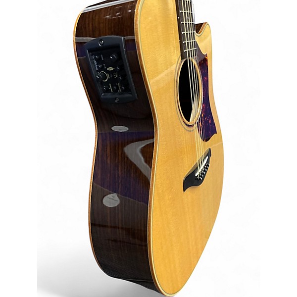Used Yamaha A3R Natural Acoustic Electric Guitar