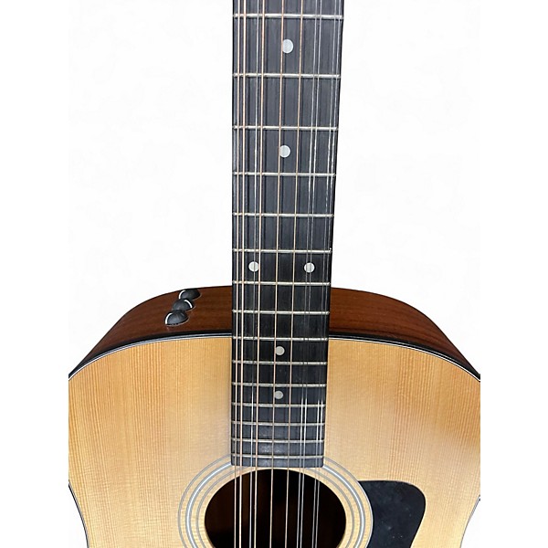 Used 2014 Taylor 150e Natural 12 String Acoustic Electric Guitar