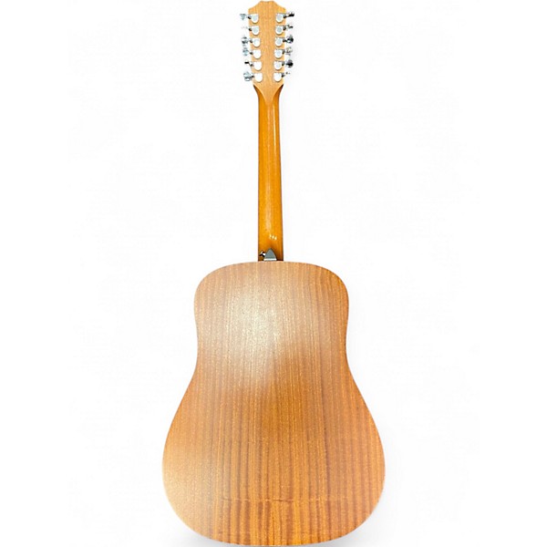 Used 2014 Taylor 150e Natural 12 String Acoustic Electric Guitar