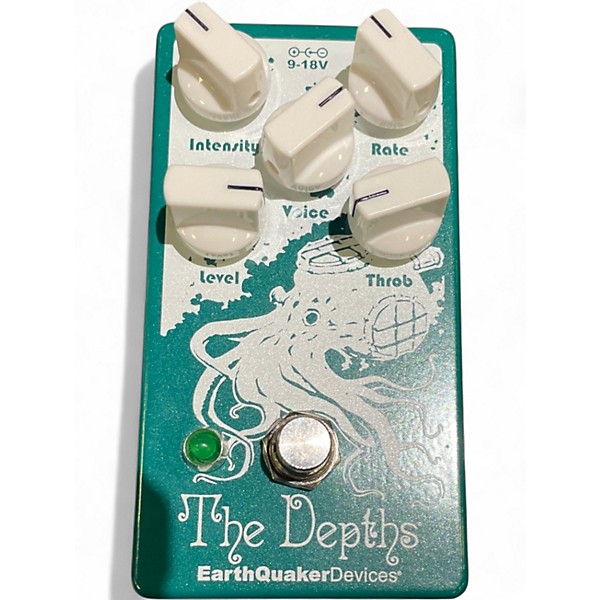 Used EarthQuaker Devices The Depths Optical Vibe Machine Effect Pedal