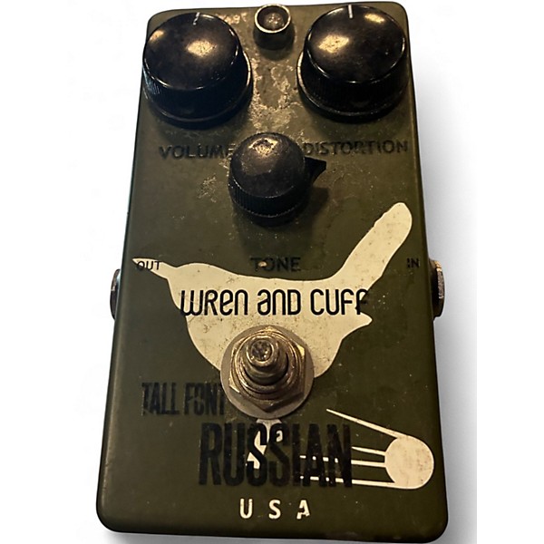 Used Wren And Cuff Tall Font Russian Effect Pedal
