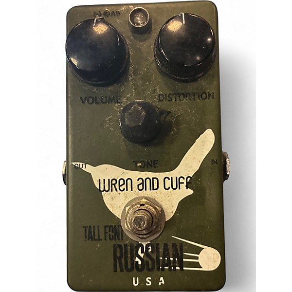 Used Wren And Cuff Tall Font Russian Effect Pedal