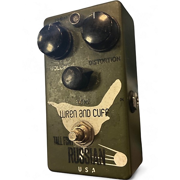 Used Wren And Cuff Tall Font Russian Effect Pedal