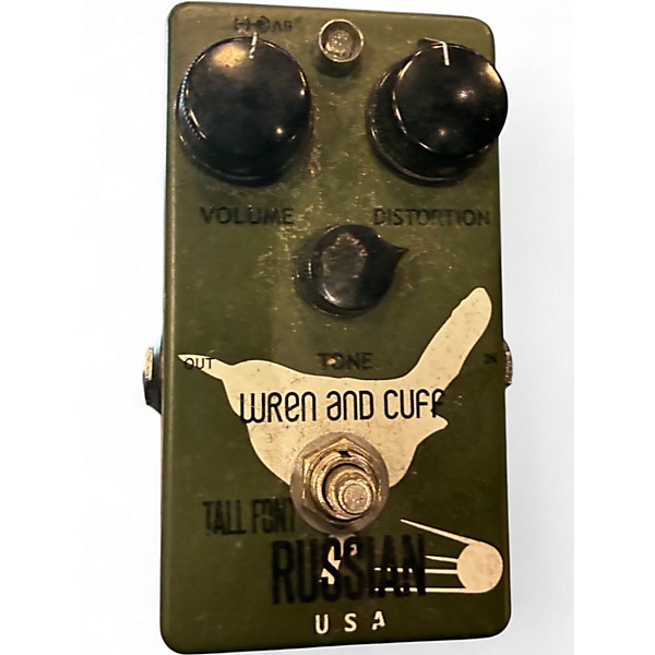 Used Wren And Cuff Tall Font Russian Effect Pedal