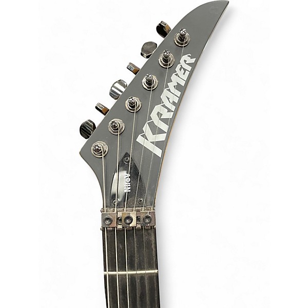 Used Kramer Nite V Black Solid Body Electric Guitar