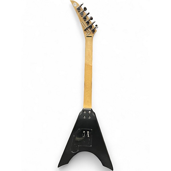 Used Kramer Nite V Black Solid Body Electric Guitar