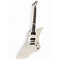 Used ESP LTD James Hetfield Snakebyte Alpine White Solid Body Electric Guitar