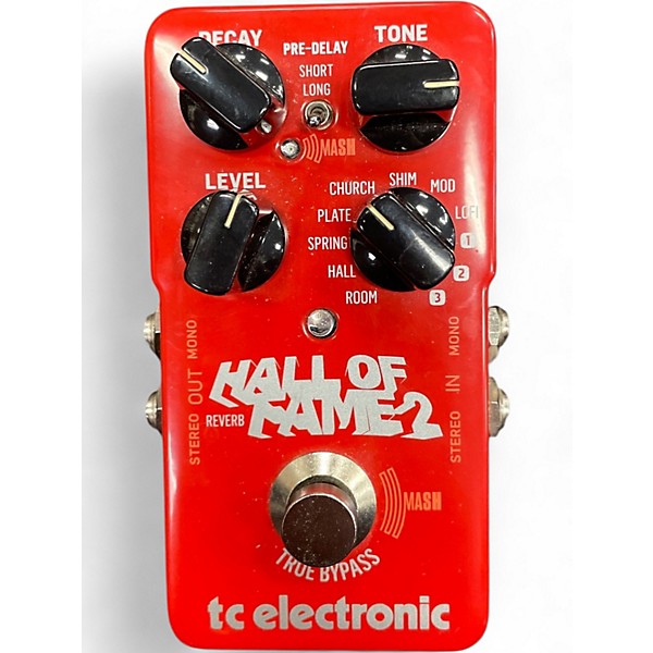 Used TC Electronic Hall Of Fame 2 Reverb Effect Pedal