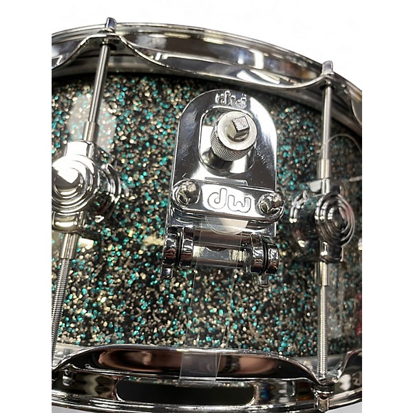Used DW 14X6.5 Performance Series Snare OCEAN GALAXY Drum