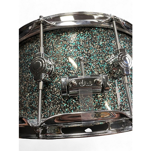 Used DW 14X6.5 Performance Series Snare OCEAN GALAXY Drum