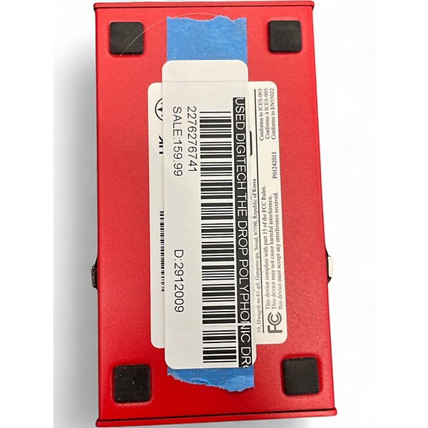 Used DigiTech The Drop Polyphonic Drop Tune Pitch-Shifter Effect Pedal