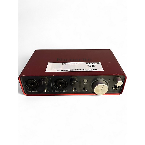 Used Focusrite Scarlett 2i2 Audio Interface
