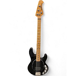 Used Ernie Ball Music Man Stingray 4 String Black Electric Bass Guitar
