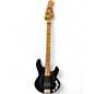 Used Ernie Ball Music Man Stingray 4 String Black Electric Bass Guitar thumbnail