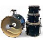 Used SPL 4 Piece VELOCITY 4PC Blue Drum Kit