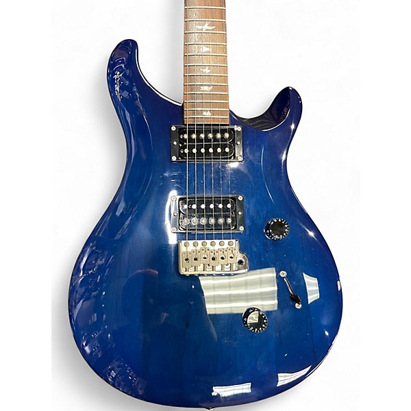 Used PRS SE Standard 24 Blue Solid Body Electric Guitar