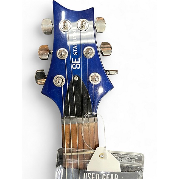 Used PRS SE Standard 24 Blue Solid Body Electric Guitar