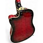 Used Ibanez PF28ECE-TRS RED BURST Acoustic Electric Guitar
