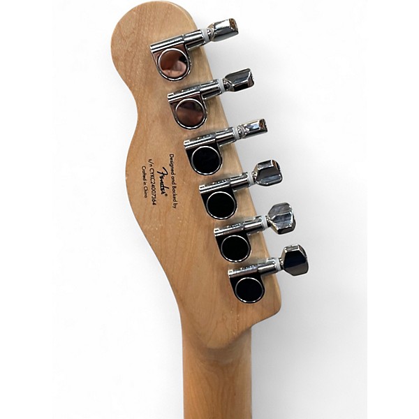 Used Squier AFFINITY TELECASTER THINLINE 3 Color Sunburst Hollow Body Electric Guitar