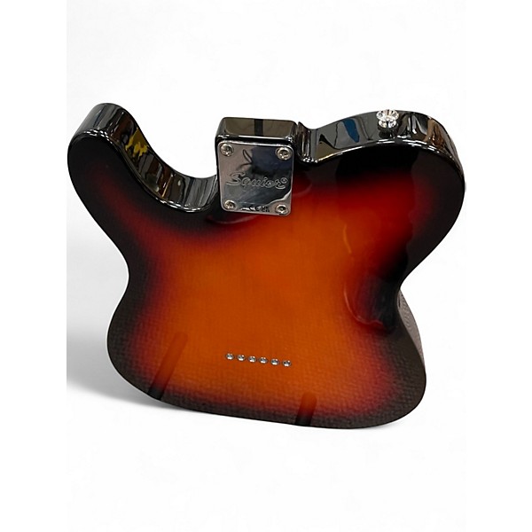 Used Squier AFFINITY TELECASTER THINLINE 3 Color Sunburst Hollow Body Electric Guitar