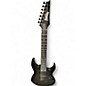 Used Ibanez GIO GRG7221QA Black Solid Body Electric Guitar thumbnail