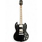 Used Epiphone SG G400 Black Solid Body Electric Guitar thumbnail