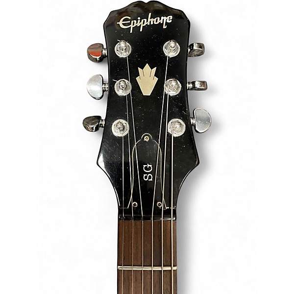 Used Epiphone SG G400 Black Solid Body Electric Guitar