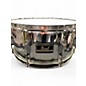 Used Pearl 6.5X14 EXPORT CHROME STEEL SNARE Chrome Drum