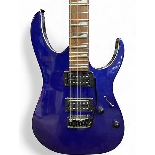 Used Ibanez Gio Ax Blue Solid Body Electric Guitar