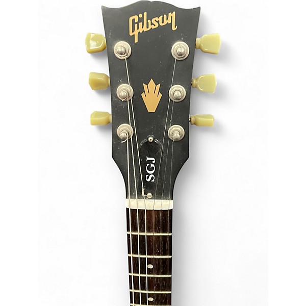 Used Gibson SGJ Worn Cherry Solid Body Electric Guitar