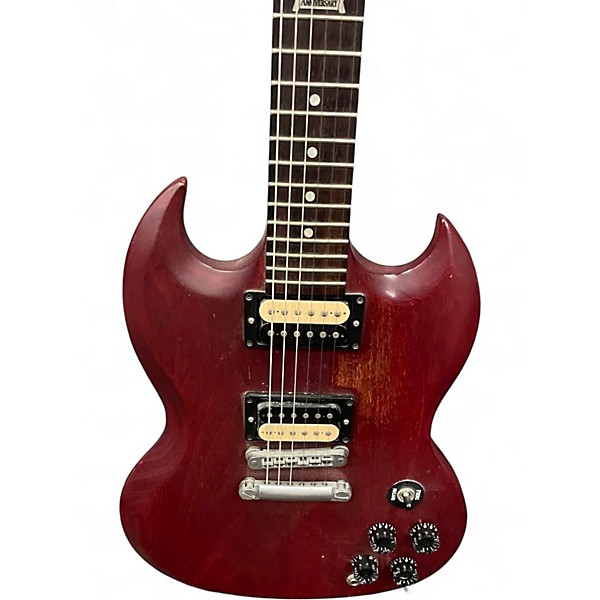 Used Gibson SGJ Worn Cherry Solid Body Electric Guitar