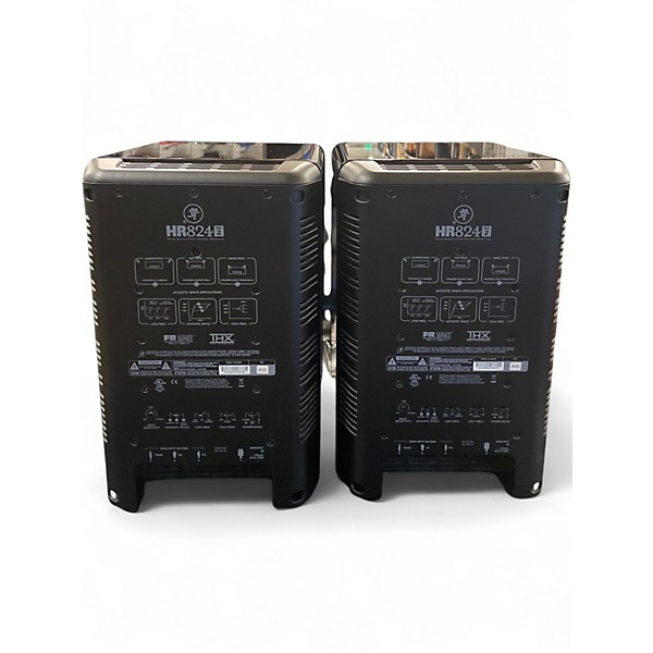 Used Mackie HR824 MKII Pair Powered Monitor