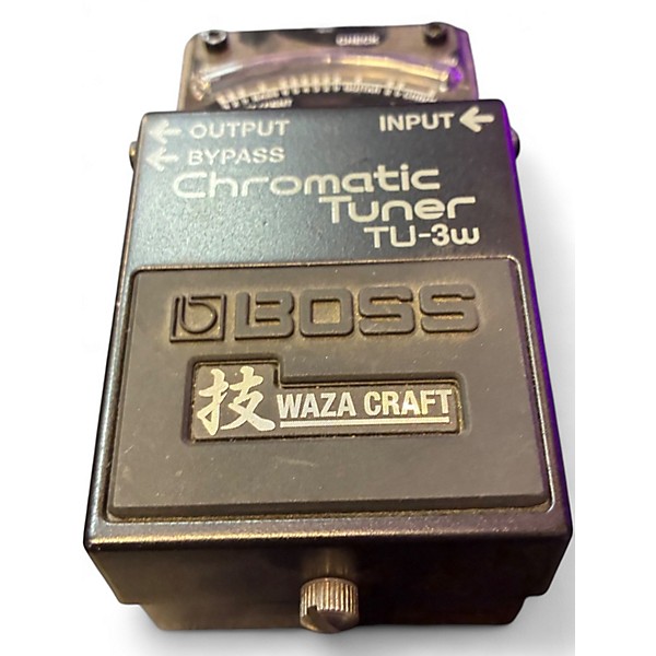 Used BOSS TU3W Waza Craft Chromatic Tuner Pedal