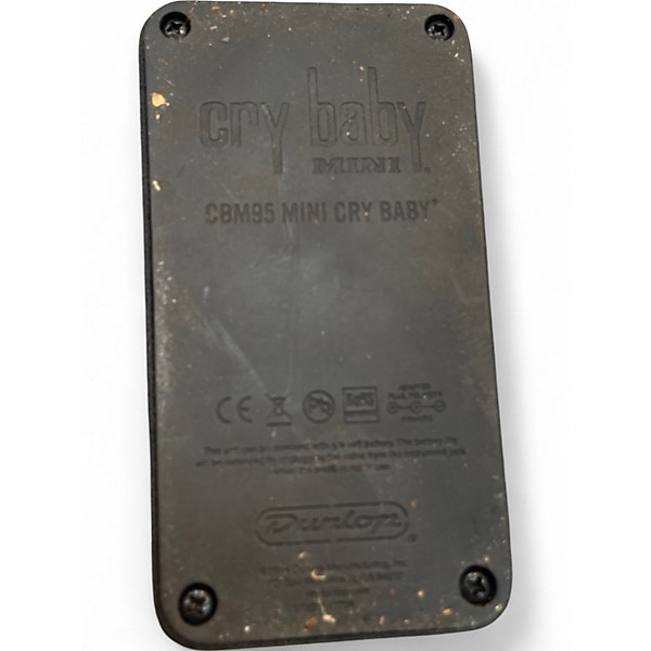 Used Dunlop CBM95 Cry Baby Mini Wah Effect Pedal