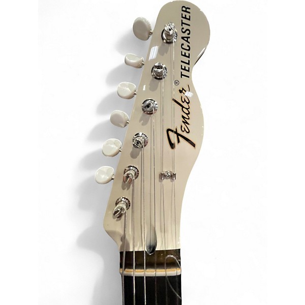 Used Fender Gold Foil Telecaster Classic White Solid Body Electric Guitar