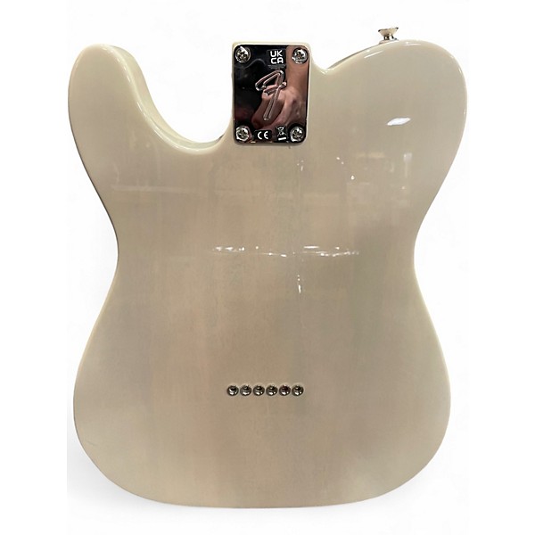 Used Fender Gold Foil Telecaster Classic White Solid Body Electric Guitar